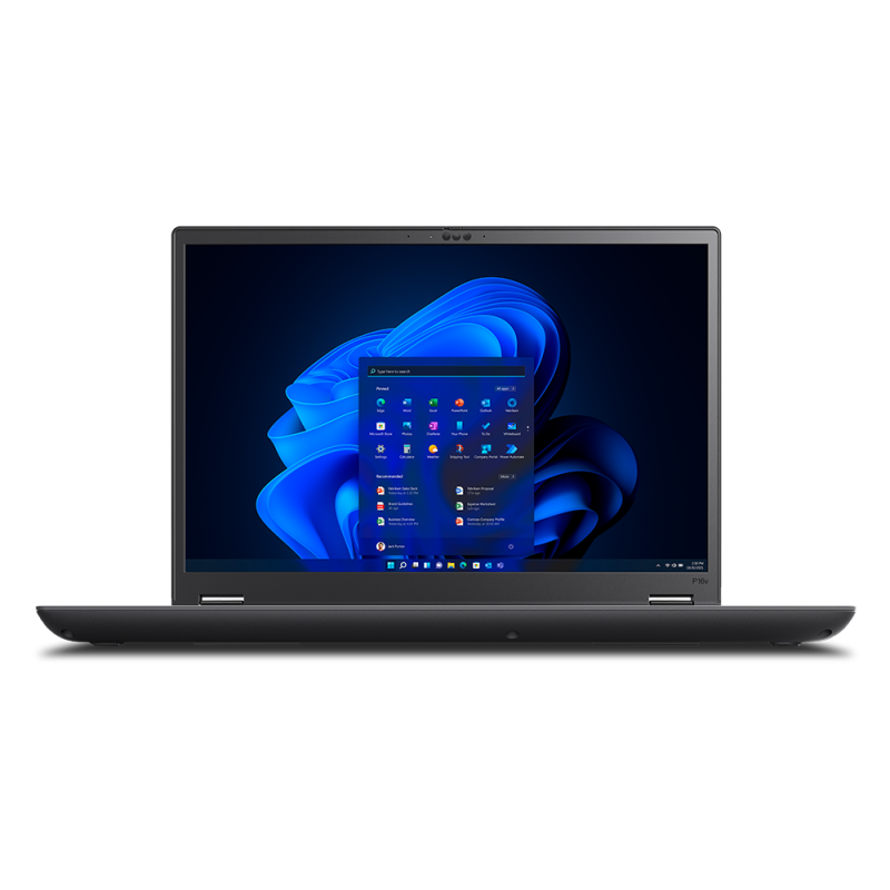 Biznesowy Laptop Workstation Lenovo P16v Gen 2 / 21KX002MUS / Intel Ultra 7 / 64GB / SSD 2TB / Nvidia RTX 1000 / 4K / Win 11 Pro