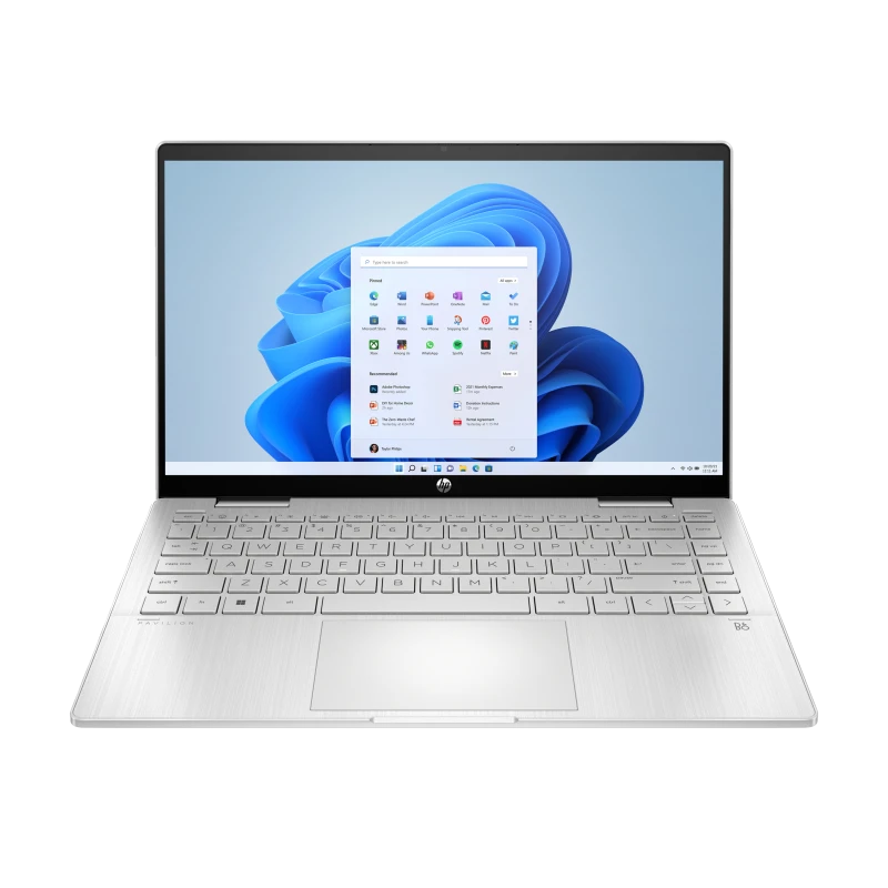 Laptop HP Pavilion x360 14-ek0114nw / 712L6EA / Intel Core i5 / 16GB / SSD 512GB / Intel Xe / FullHD / Win 11 / Srebrny