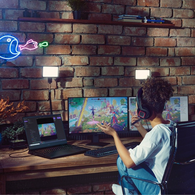 Gamingowy laptop Omen HP 17-CK2095 / 8R6L9UA / Intel i9-13 / 64GB / SSD 2TB / RTX 4080 / QHD / 165Hz / Win 11 / Czarny