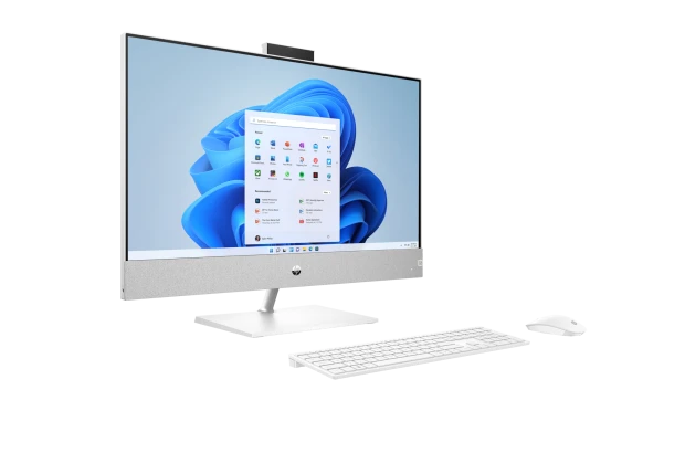 Komputer All in One 27-ca0039nf / 6K9Q1EA / AMD Ryzen 5 / 16GB / SSD 1TB / AMD Radeon / FullHD / Win 11 / Biały