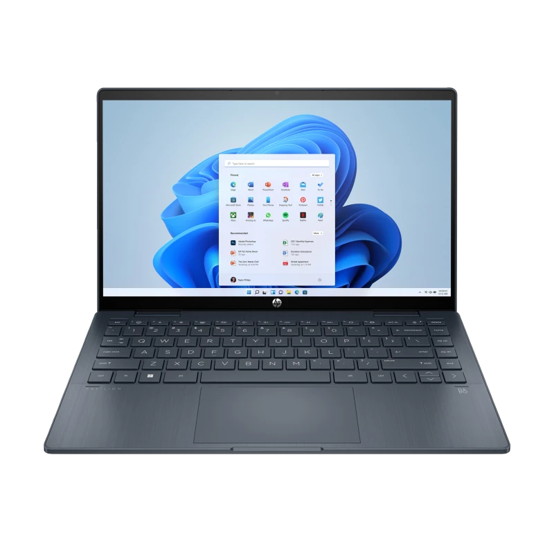 Laptop HP Pavilion 14 x360 14-ek0124nw / 712B7EA / Intel Core i5 / 16GB / SSD 512 GB / Intel Xe / FullHD / Win 11 / Niebieski