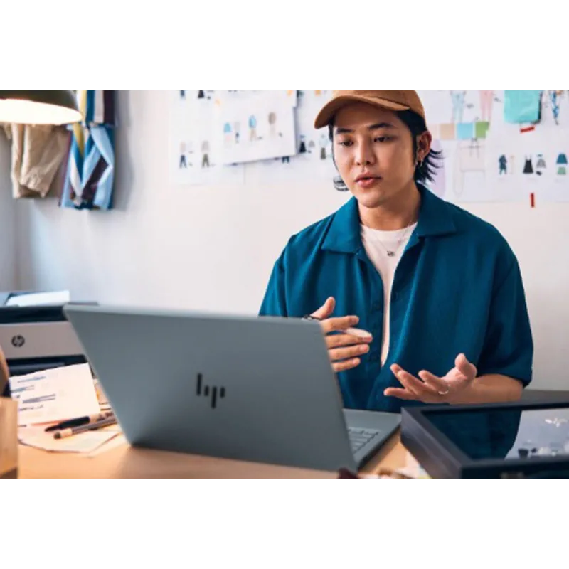 Laptop HP Pavilion Plus 14-ew1044nw / A01F4EA / Intel Core Ultra 5 / 16GB / 512 GB / Intel Arc / 3K OLED / Win 11 / Niebieski