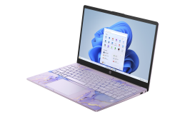 Laptop do pracy HP 15-fd0604ds / 8L1J1UA / Intel i5-13 / 8GB / SSD 1TB / Intel Xe / HD / Dotyk / Win 11 / Fioletowy