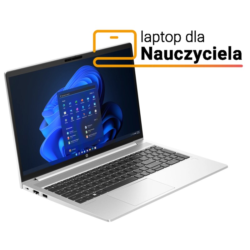 Laptop ProBook HP 450 G10 / 968R0ET / Intel i5-13 / 16GB / SSD 512GB / Intel Xe / FullHD / Win 11 Pro / Srebrny