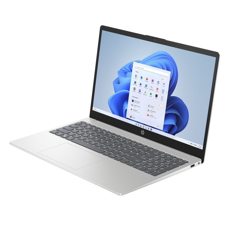 Laptop HP 15-fd0095wm / A2BZ9UA / Intel i5-12 / 8GB / SSD 512GB / Intel Xe / FullHD / Win 11 / Srebrny