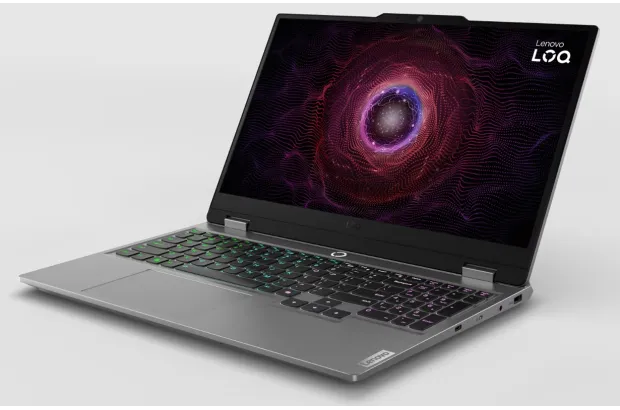 Gamingowy Laptop Lenovo LOQ 15ARP9 / 83JC007KUS / AMD Ryzen 7 / 32GB / SSD 1TB / RTX 4050 / FullHD / 144Hz / Win 11