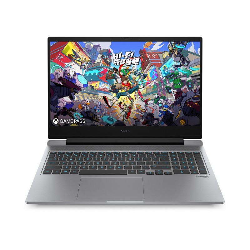 Laptop gamingowy Omen HP 16-AE0073 / 9R8T5UA / Intel i7-14 / 32GB / SSD 2TB / Nvidia RTX 4060 / FHD / 144Hz / Win11 / Srebrny
