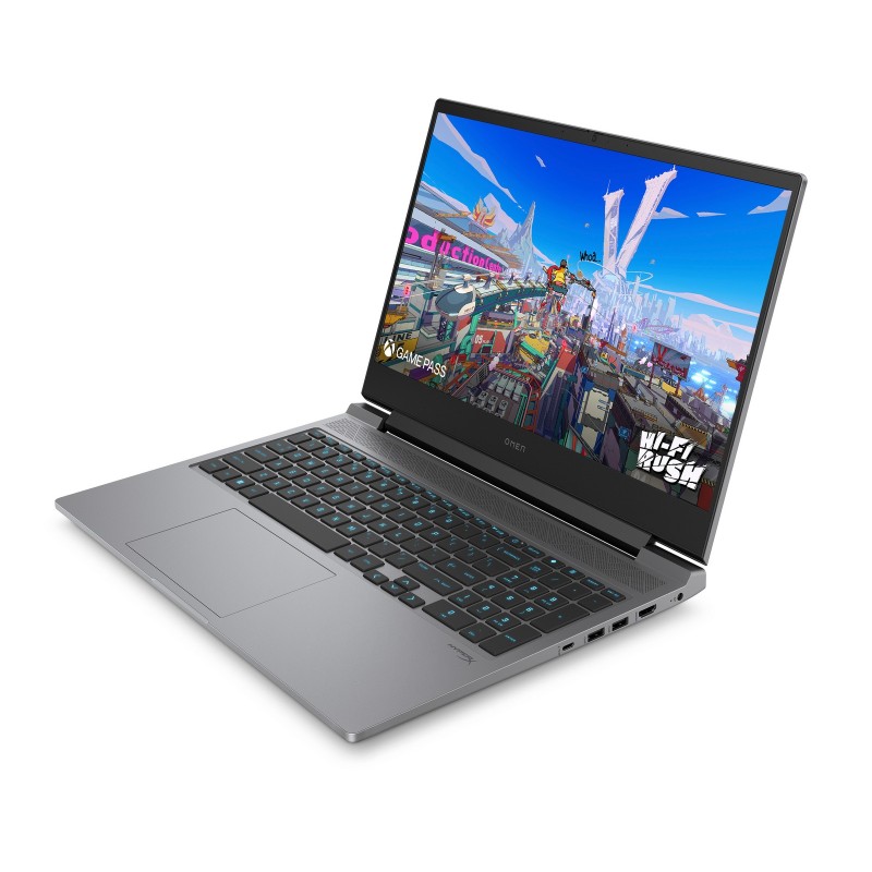 Laptop gamingowy Omen HP 16-AE0073 / 9R8T5UA / Intel i7-14 / 32GB / SSD 2TB / Nvidia RTX 4060 / FHD / 144Hz / Win11 / Srebrny