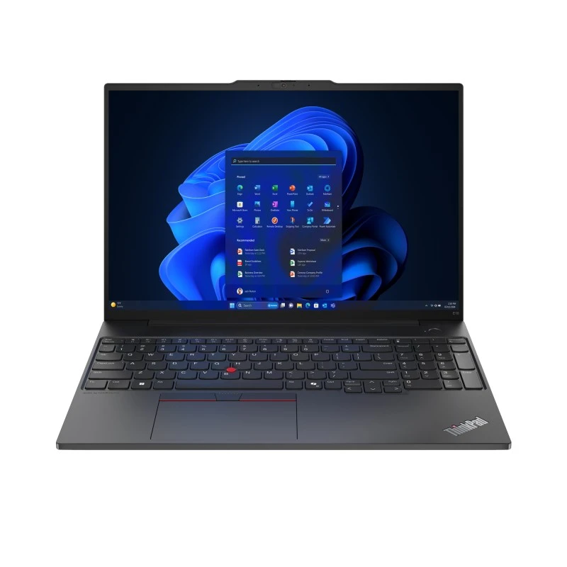 Laptop Lenovo ThinkPad E16 Gen 2 / 21M5000JUS / AMD Ryzen 7 / 16GB / SSD 512GB / AMD Radeon / WUXGA / Win 11 Pro / Czarny