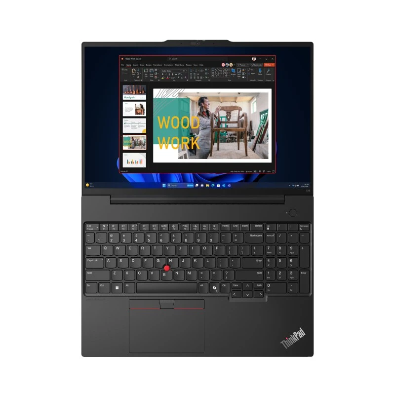 Laptop Lenovo ThinkPad E16 Gen 2 / 21M5000JUS / AMD Ryzen 7 / 32GB / SSD 1TB / AMD Radeon / WUXGA / Win 11 Pro / Czarny