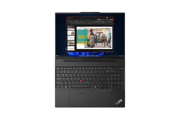 Laptop Lenovo ThinkPad E16 / 21JN0073US / Intel i7-13 / 16GB / SSD 512GB / Intel Iris Xe / WUXGA / Win 11 Pro / Czarny
