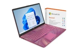 Laptop HP 17-cn0114ds / OFFICE 365 1y / A9FB2UA / Intel N4120 / 4GB / SSD 128GB / Intel UHD / HD+ / Win 11 / Różowy