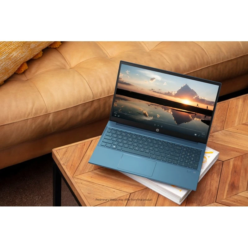 Laptop HP Pavilion 15-eh3989nw / 84A09EA / AMD Ryzen 7 / 16GB / SSD 512GB / AMD Radeon / FullHD / Win 11 / Niebieski