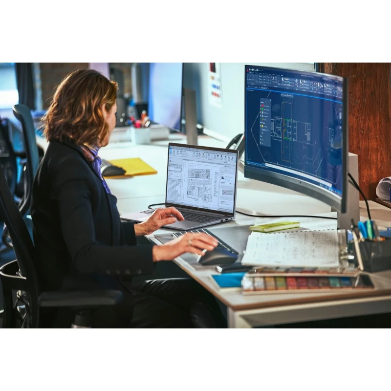 Laptop HP Zbook Power G11A / 8T0N3EA / Ryzen 9 PRO / 64GB / SSD 1TB / Radeon 780M / 16" WQXGA / Win 11 Pro / Szary