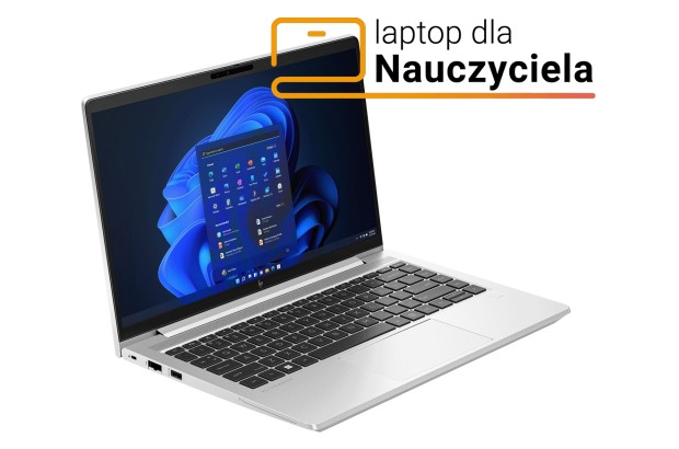 Laptop HP EliteBook 640 G11 / A37VRET / Ultra 5 125U / 16GB / SSD 512GB / Intel Xe /  WUXGA / Win 11 Pro / Srebrny