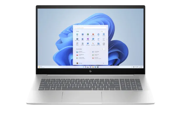 Laptop HP Envy 17-cw0021nw / 88C79EA / Intel i7-13 / 16GB / SSD 1TB / Intel Xe / FullHD / Win 11 Pro / Srebrny