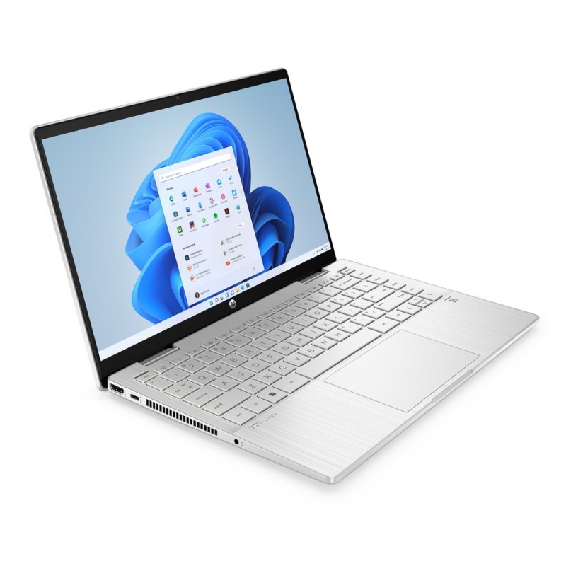 Laptop HP Pavilion x360 14-ek1001ne / 834V8EA / Intel i3 / 8GB / SSD 512GB / Intel UHD / FHD UWVA / Dotyk / Win 11 / Srebrny