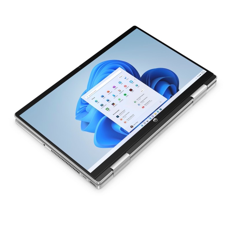 Laptop HP Pavilion x360 14-ek1001ne / 834V8EA / Intel i3 / 8GB / SSD 512GB / Intel UHD / FHD UWVA / Dotyk / Win 11 / Srebrny