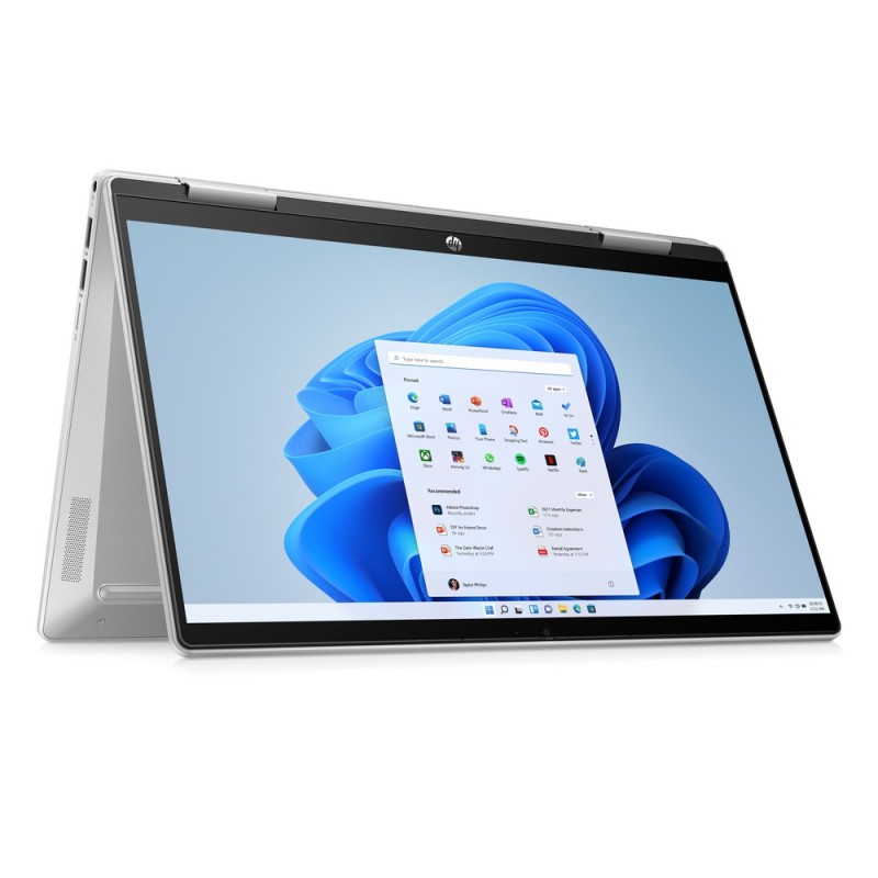 Laptop HP Pavilion x360 14-ek1001ne / 834V8EA / Intel i3 / 8GB / SSD 512GB / Intel UHD / FHD UWVA / Dotyk / Win 11 / Srebrny