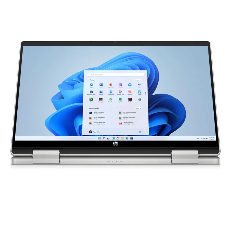 Laptop HP Pavilion x360 14-ek1001ne / 834V8EA / Intel i3 / 8GB / SSD 1TB / Intel UHD / FHD UWVA / Dotyk / Win 11 / Srebrny