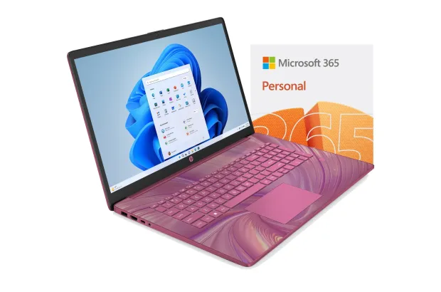Laptop HP 17-cn3104ds / A59W2UA / Office 365 / Intel N200 / 8GB / 128GB USF / Intel UHD / HD+ / Win 11 / Fioletowy