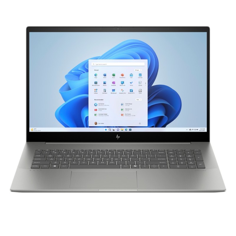 Laptop HP ENVY 17-cw1023cl / 9T3V8UA / Intel Ultra 7 / 32GB / SSD 2TB / RTX 3050 4GB / FHD / Dotyk / Win 11 / Szary