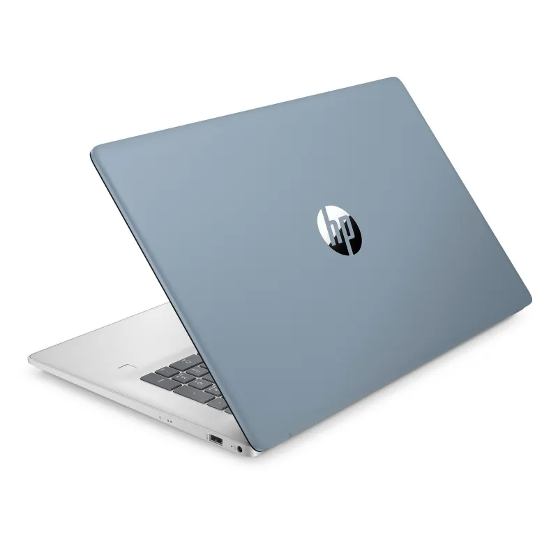 Laptop HP 17-cn3102ds / A59W0UA / Office / Intel N200 / 4GB / 128GB USF / Intel UHD / HD+ / Win 11 / Niebiesko-Srebrny