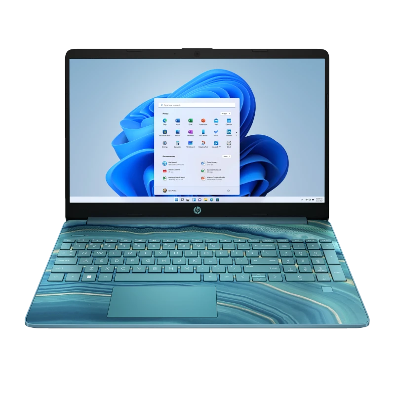 Laptop HP 15-dy0029ds / 525V5UA / Intel N4020 / 8GB / SSD 512GB / Intel UHD / HD / Win 11 / Niebieski