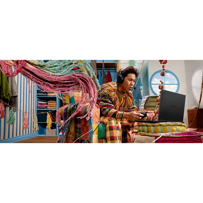 Laptop HP OMEN 16t-wf000 / 8X580AV-CTO-02 / Intel i9-14 / 16GB / SSD 1TB / Nvidia RTX 4070 / FullHD / 165Hz / Win 11 / Czarny