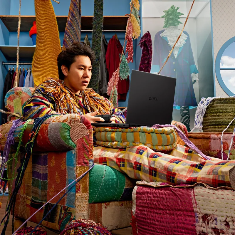 Laptop HP OMEN 16t-wf000 / 8X580AV-CTO-02 / Intel i9-14 / 32GB / SSD 2TB / Nvidia RTX 4070 / FullHD / 165Hz / Win 11 / Czarny