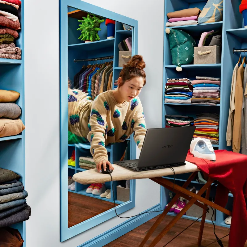 Laptop HP OMEN 16t-wf000 / 8X580AV-CTO-02 / Intel i9-14 / 64GB / SSD 4TB / Nvidia RTX 4070 / FullHD / 165Hz / Win 11 / Czarny