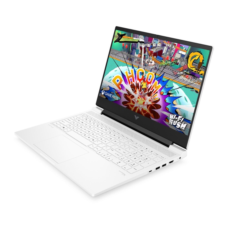 Gamingowy Laptop HP Victus 16T-S100 / B86YFU8 / Ryzen 5 / 16GB / SSD 512GB / Nvidia RTX 3050 / FullHD / 144Hz / Win 11 / Biały