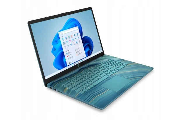 Laptop HP 17-cn0024ds / 4B0P3UA / Intel Core i3 / 8GB / SSD 256 GB / Intel UHD / HD+ / Dotyk / Win 11 / Niebieski