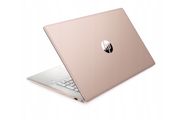 Laptop HP 17-cn0008cy / 3Y4P0UA / Intel Core i3 / 8GB / SSD 512GB / Intel UHD / HD+ / Dotyk / Win 11 / Różowy