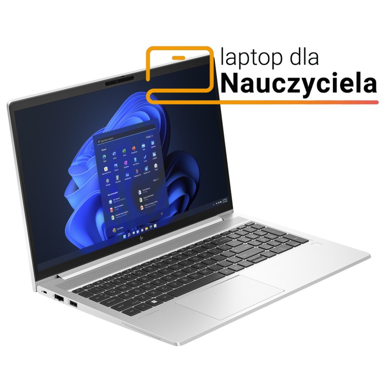 Laptop HP EliteBook 650 G10 / 968M9ET / Intel i5-13 / 16GB / SSD 512GB / Intel Xe / FullHD / Win 11 Pro / Srebrny