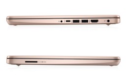 Laptop edukacyjny HP 14-dq0762dx / 9R8G4UA / Intel N4120 / 8GB / 128GB eMMC / HD / Win 11 / Różowy