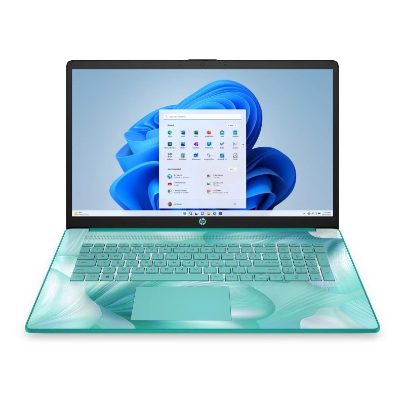 Laptop HP 17-CN3105 / A59W3UA / Intel N200 / 4GB / 128GB USF / Intel UHD / HD+ / Win 11 / Zielony