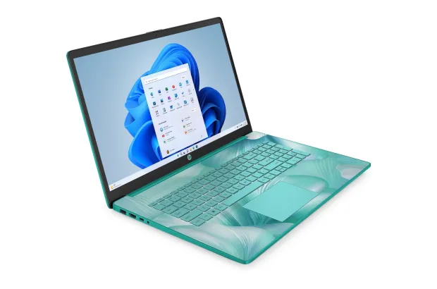 Laptop HP 17-CN3105 / A59W3UA / Intel N200 / 8GB / 128GB USF / Intel UHD / HD+ / Win 11 / Zielony