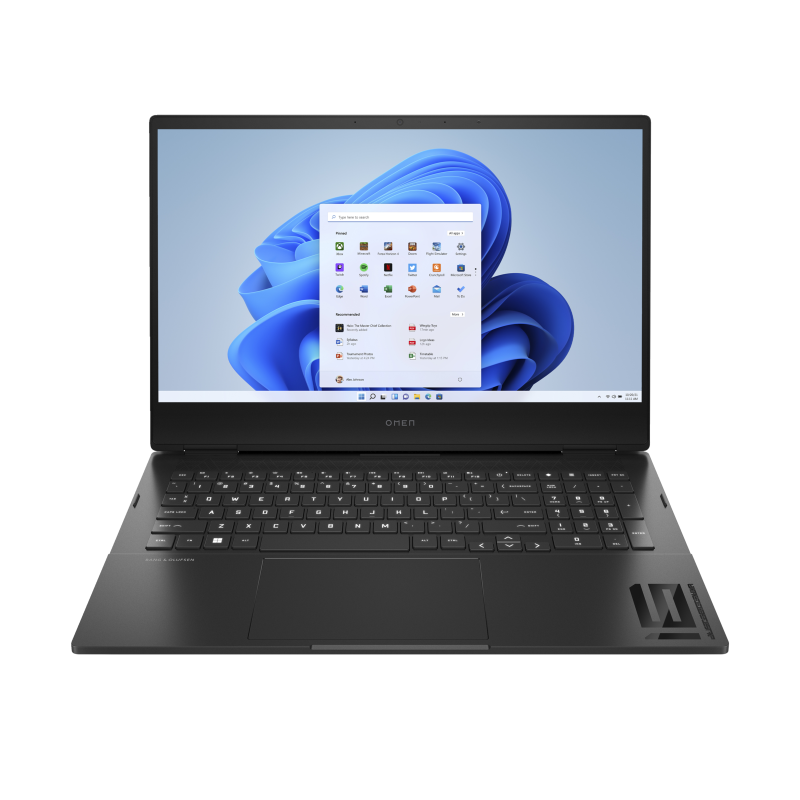 Laptop HP Omen 16-n0124nw / 712P2EA / AMD Ryzen 7 / 16GB / 1TB SSD / Nvidia RTX3060 / FullHD / Win 11 / Czarny