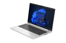 Biznesowy Laptop HP EliteBook 645 G11 / AQ8X0EC / Ryzen5 PRO 7535U / 32GB / SSD 2TB / Radeon /  WUXGA / Win 11 Pro / Srebrny