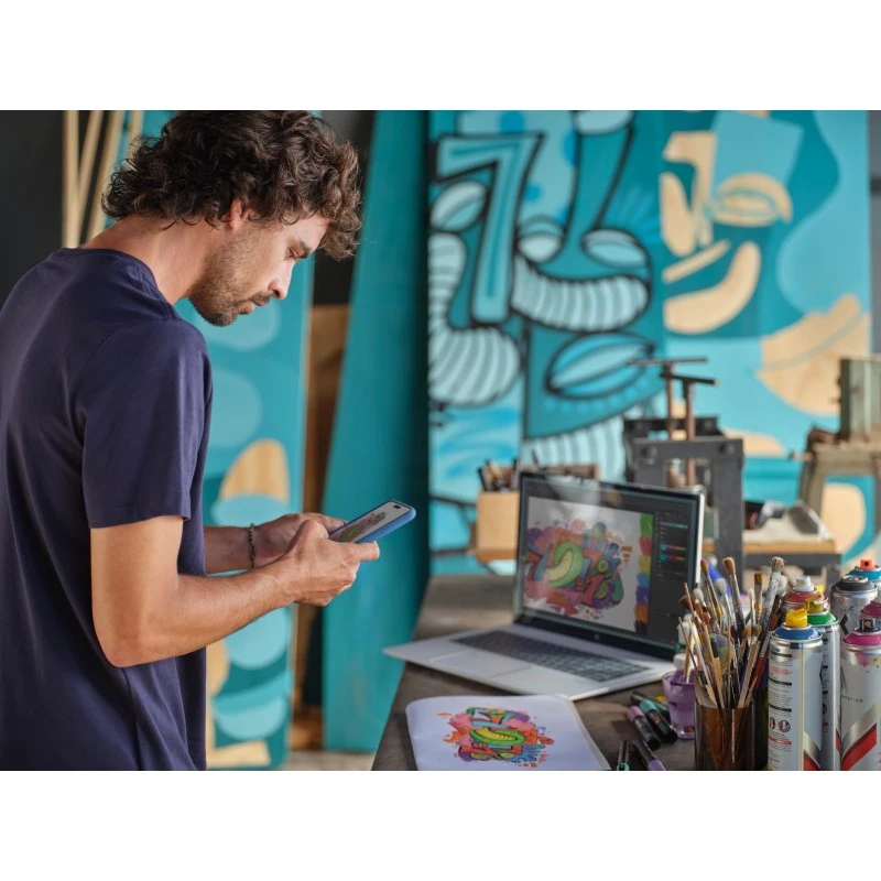 Laptop HP Envy 17-da0002na / A18XFEA / Intel Ultra 5 / 16GB / 1TB / Intel Arc / FullHD / Dotyk / Win 11 / Srebrny