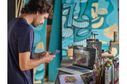 Laptop HP Envy 17-da0003na / A20JZEA / Intel Ultra 5 / 16GB / 512GB / Intel Arc / FullHD / Dotyk / Win 11 / Srebrny