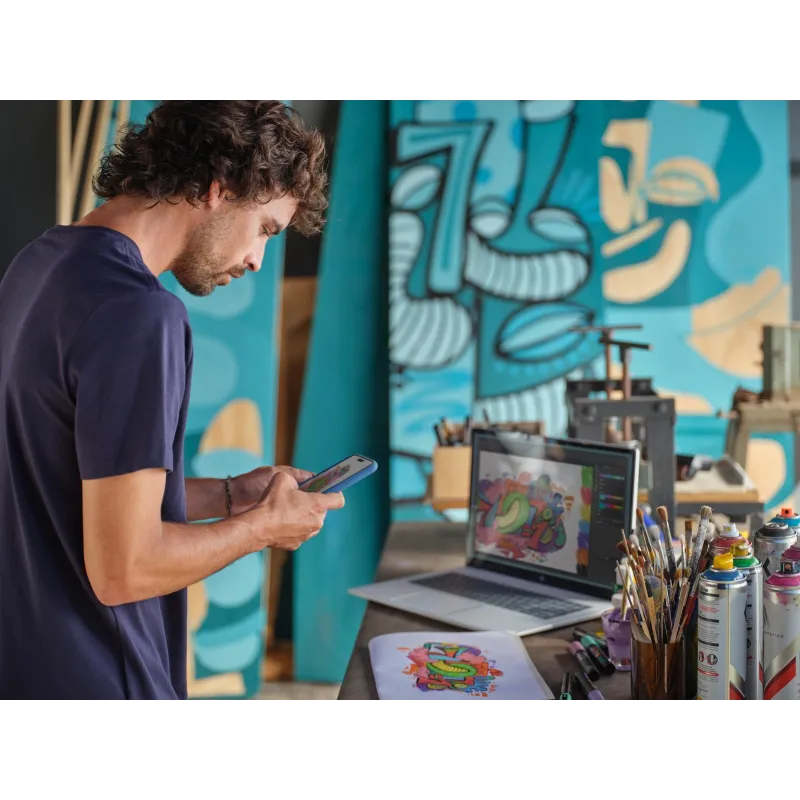 Laptop HP Envy 17-da0003na / A20JZEA / Intel Ultra 5 / 16GB / 512GB / Intel Arc / FullHD / Dotyk / Win 11 / Srebrny