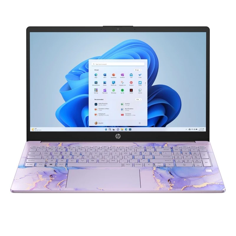 Laptop HP 15-FD0754 / 9A0U2UA / Intel i3-N305 / 8GB / 512GB / Intel UHD / HD / Win 11 / Dotyk / Fioletowy