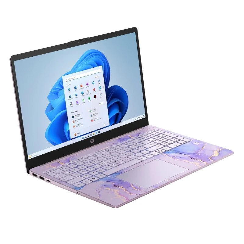 Laptop HP 15-FD0754 / 9A0U2UA / Intel i3-N305 / 8GB / 512GB / Intel UHD / HD / Win 11 / Dotyk / Fioletowy
