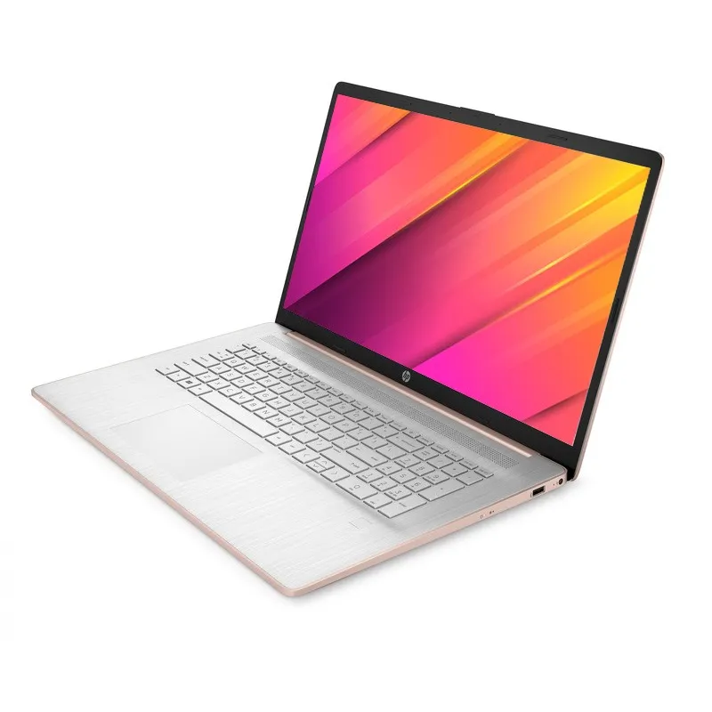 Laptop dla dziewczyny HP 17t-cn0300 / 77L21AV / Intel i3 / 16GB / SSD 1TB / Intel Xe / HD+ / Dotyk / Win 11 / Różowy