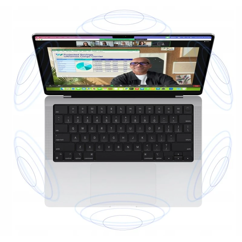 Laptop Apple MacBook Pro 14 / A2442 Z15J0031J / Apple M1 Pro / 32GB / SSD 512GB / 3k / Mac OS / Srebrny