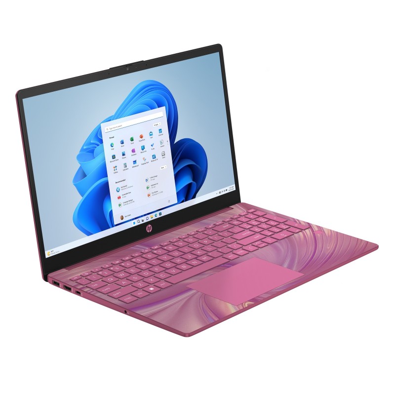 Laptop HP 15-fd0104ds / A93V9UA / Intel N100 / 4GB / SSD 128GB / Intel UHD / HD / Dotyk / Win 11 / Czerwony