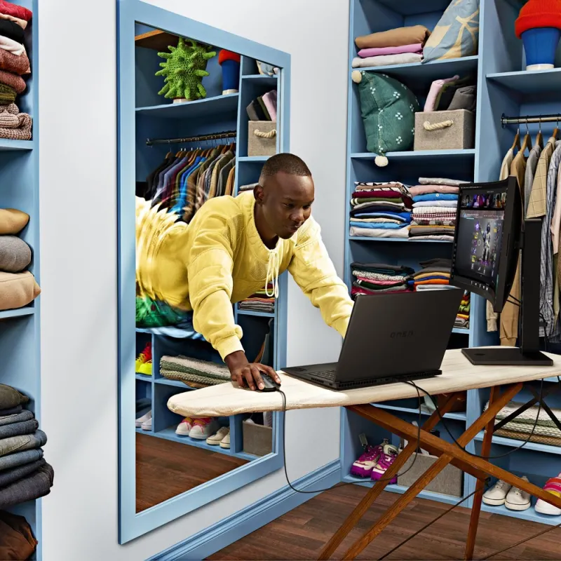 Gamingowy Laptop Omen HP 16T-wf100 / B1PD3U8 / Intel i7-14 / 32GB / SSD 1TB / Nvidia RTX 4060 / FullHD / 165Hz / Win11