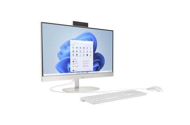 Komputer All in One HP 24-cr0110ng / A3HE5EA / Ryzen 3 / 8GB / SSD 512GB / AMD Radeon / FullHD / FreeDOS / Biały